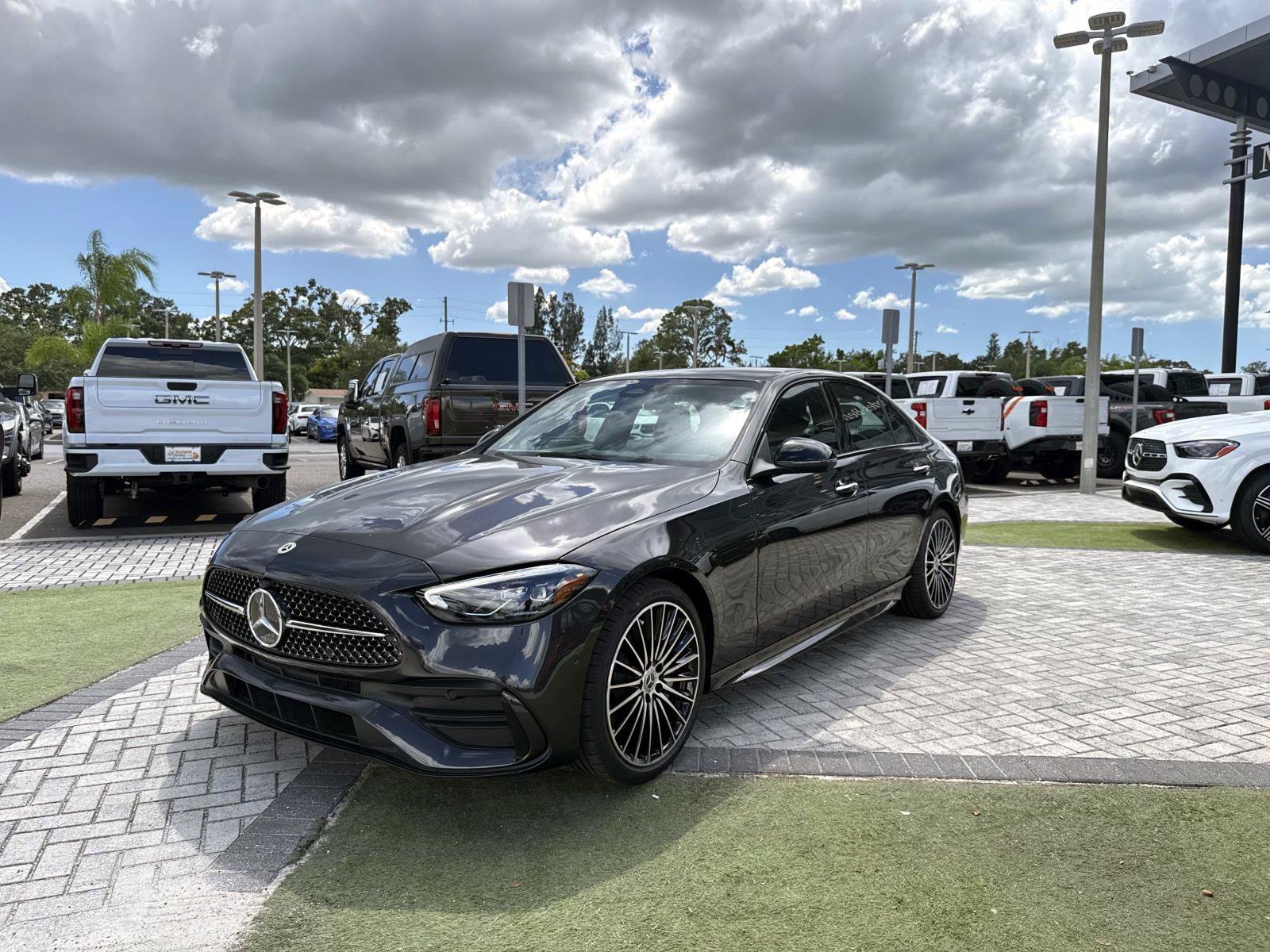 New 2026 Gray Metallic Mercedes-Benz C 300 Sedan image 2