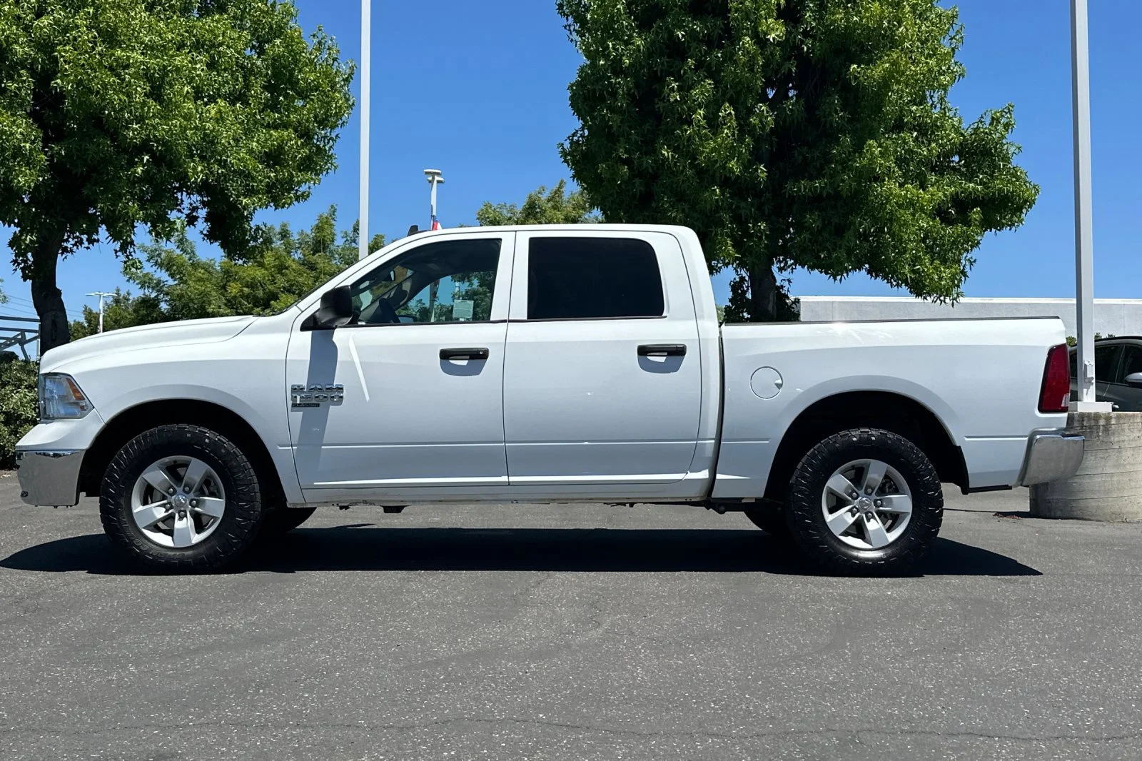 Used 2023 Bright White Clearcoat Ram SLT image 7