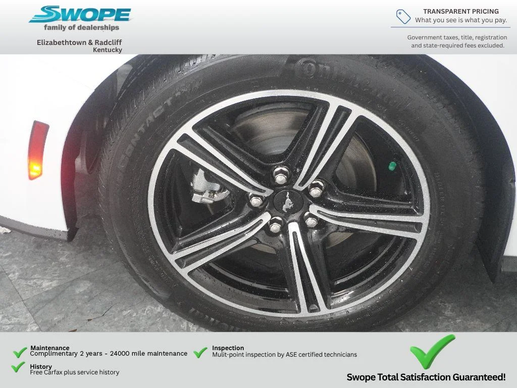 New 2025 Oxford White Ford EcoBoost® Fastback image 23