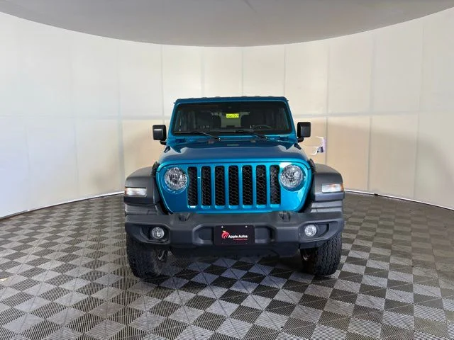 Used 2024 Jeep Wrangler 2-Door Sport S with VIN 1C4PJXAN1RW197799 for sale in Shakopee, Minnesota