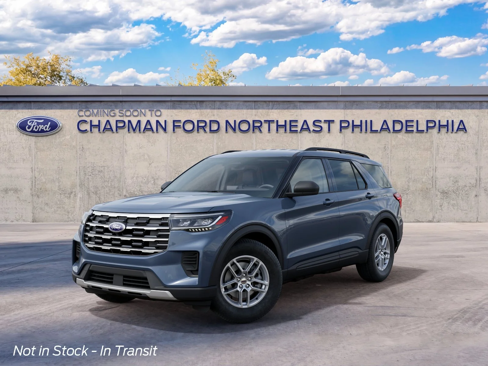 New 2027 Vapor Blue Metallic Ford Active image 2