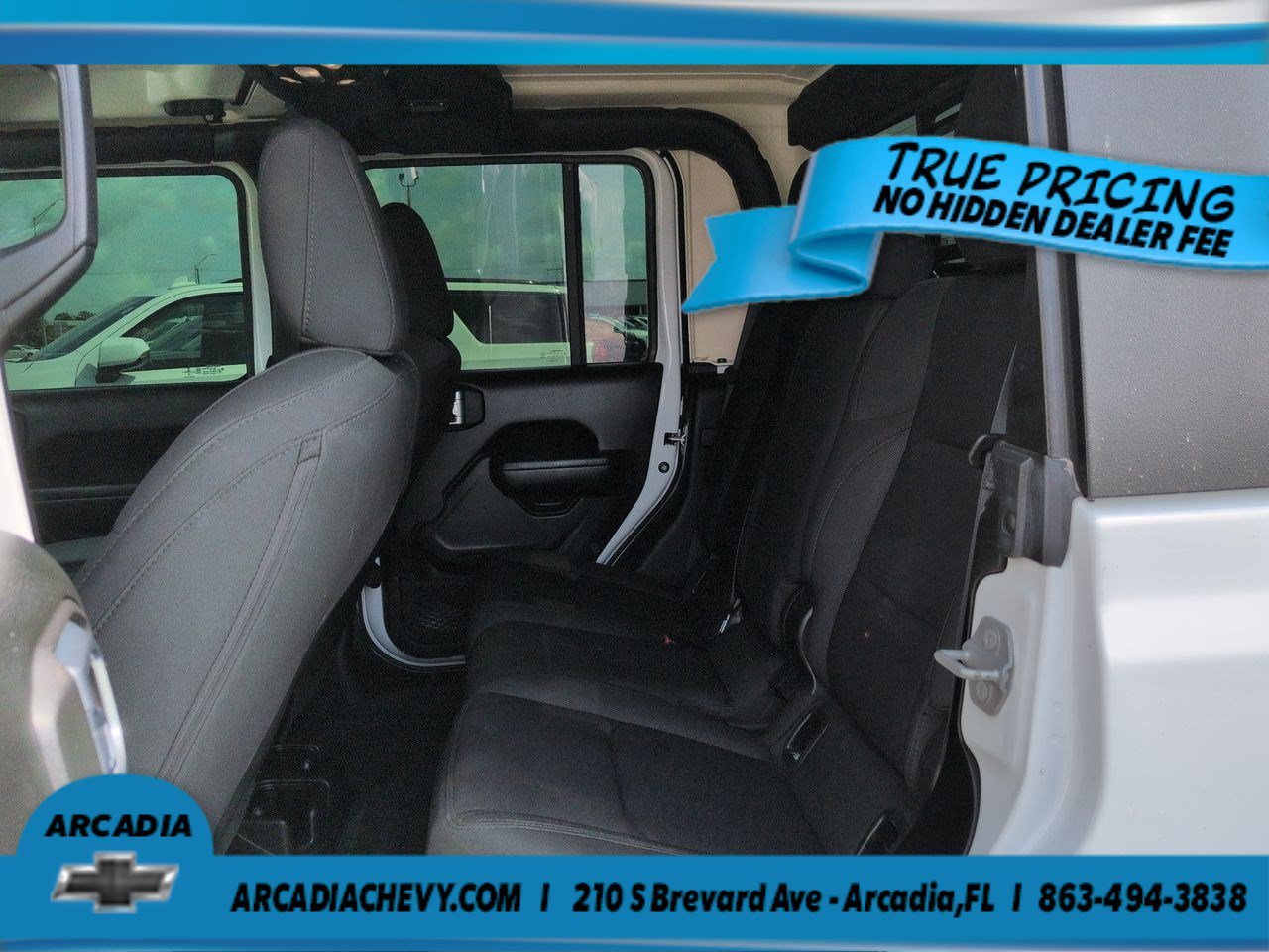 Used 2022 Bright White Clearcoat Jeep Willys image 13