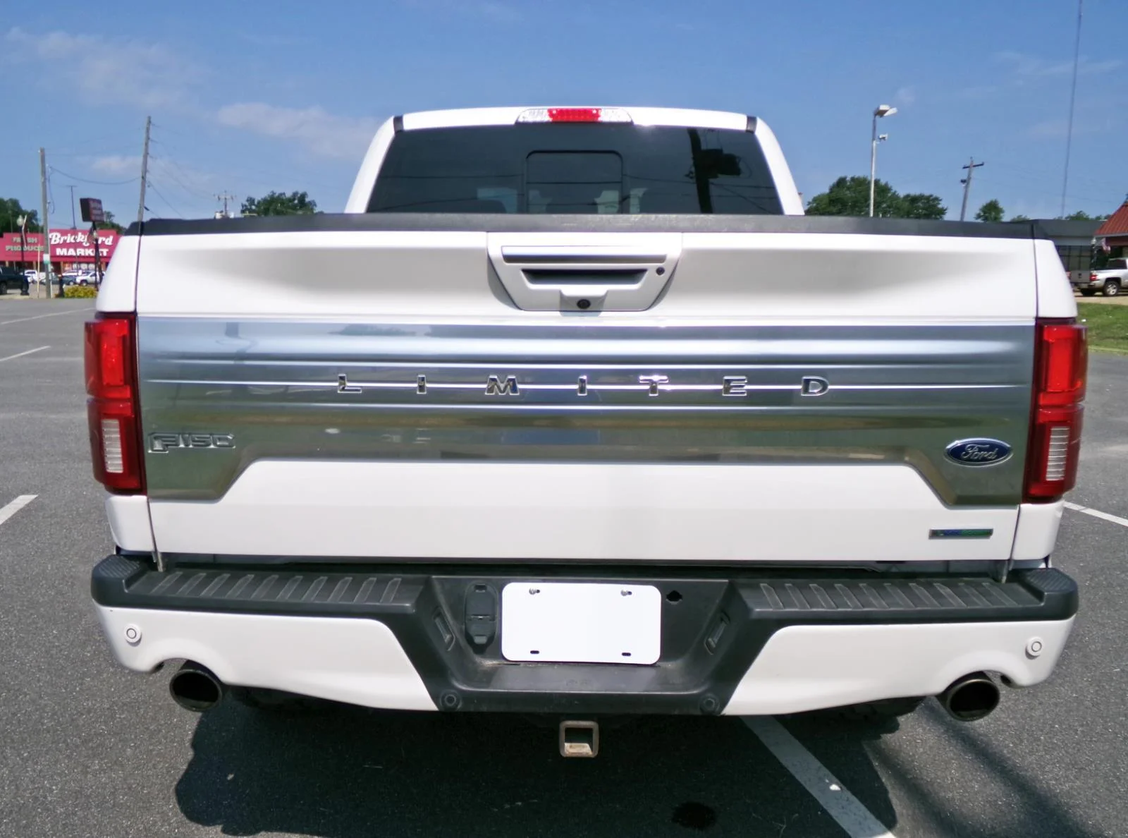 Used 2019 White Platinum Metallic Tri-Coat Ford Limited image 4