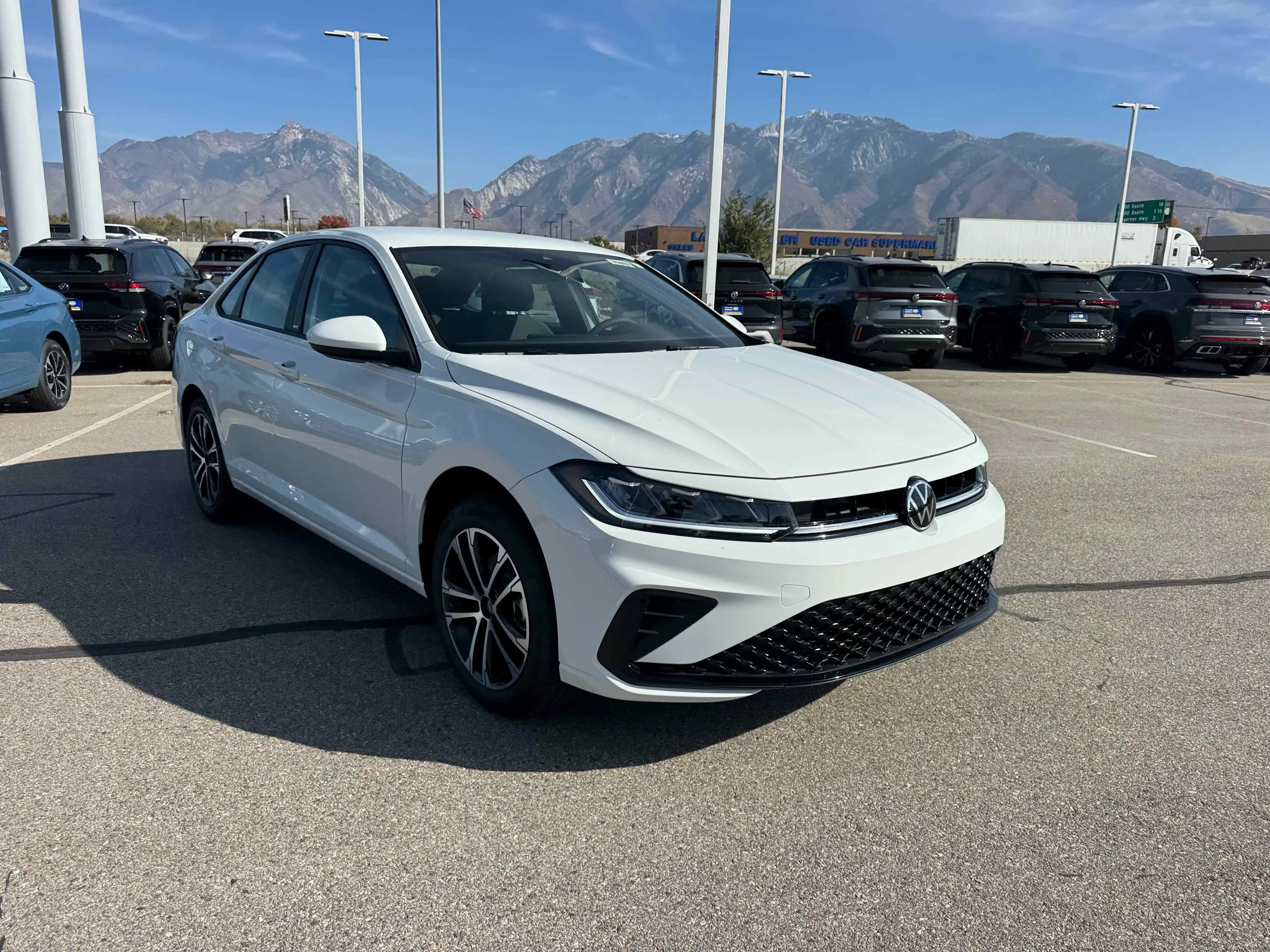 New 2026 Pure White Volkswagen Sport image 9
