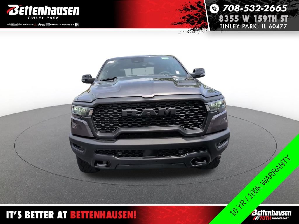New 2026 Granite Crystal Metallic Clear-Coat Exterior Paint RAM Rebel image 13