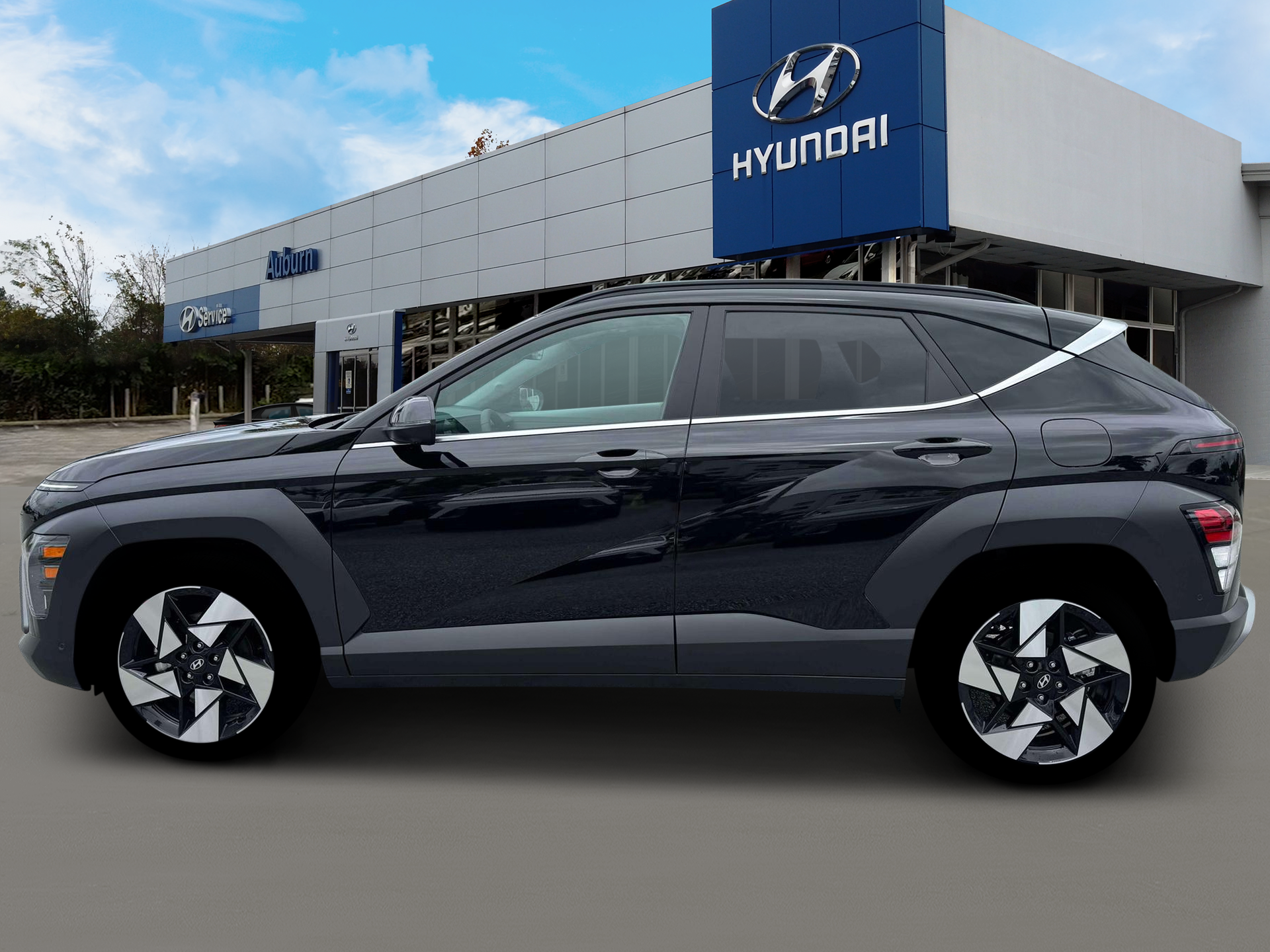 New 2026 Black Hyundai Limited FWD image 3