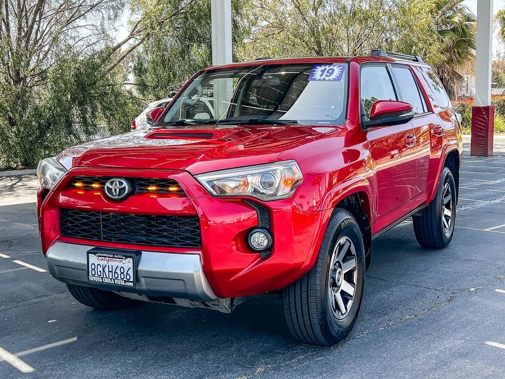Used 2019 Red Toyota TRD Off-Road Premium image 3