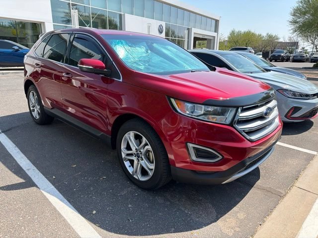 Used 2016 Ruby Red Metallic Ford Titanium image 2