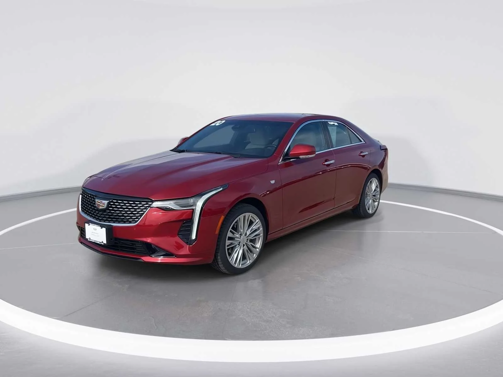 Used 2020 RED OBSESSION TINTCOAT Cadillac Premium Luxury image 4