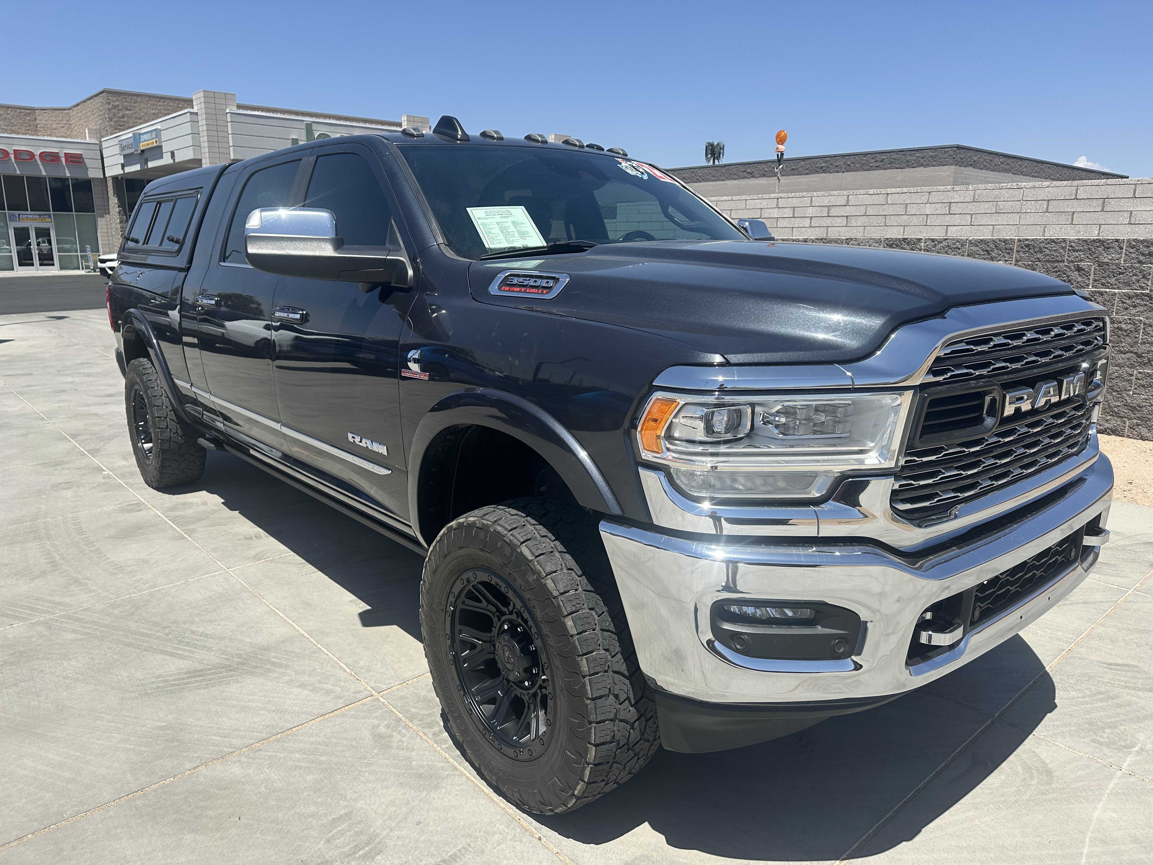 Used 2022 Maximum Steel Metallic Clearcoat Ram Limited image 7