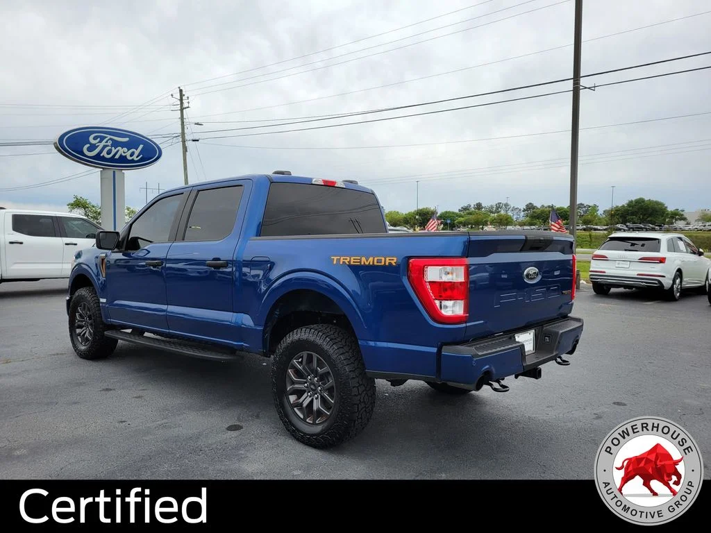 Used 2022 Blue Ford Tremor image 3