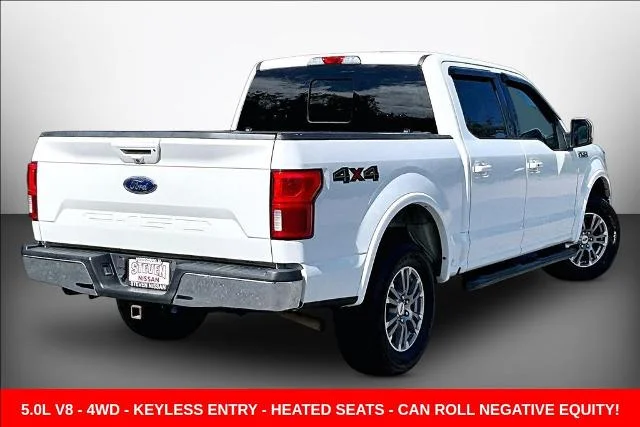 Used 2020 Oxford White Ford Lariat image 46
