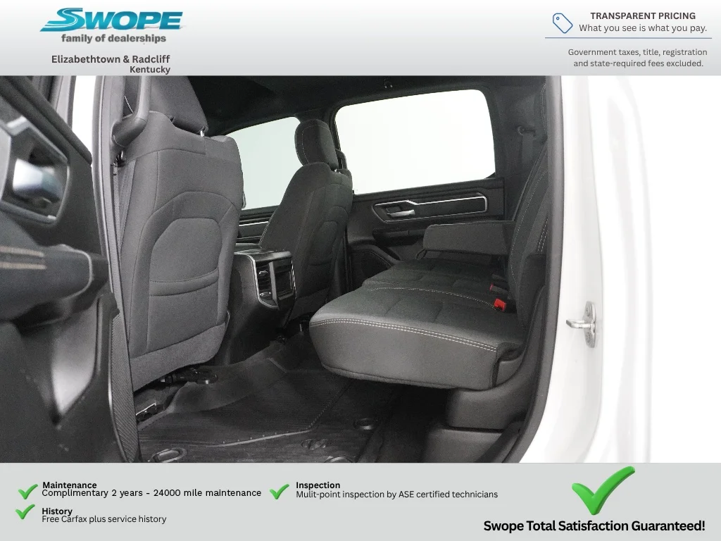 Used 2022 Bright White Clearcoat Ram Big Horn image 11