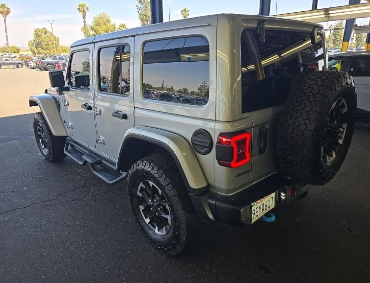 Used 2024 Silver Jeep Rubicon 4xe image 3
