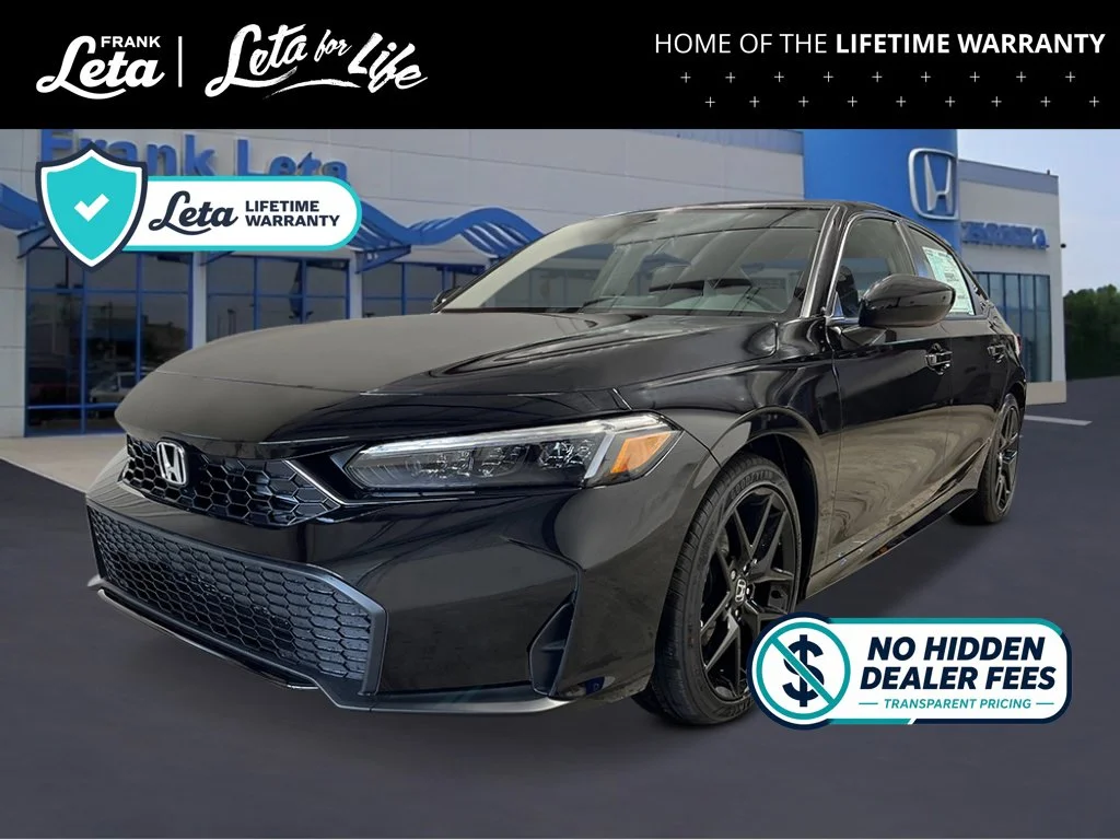 New 2026 Crystal Black Pearl Honda 2WD Sport Hybrid image 1