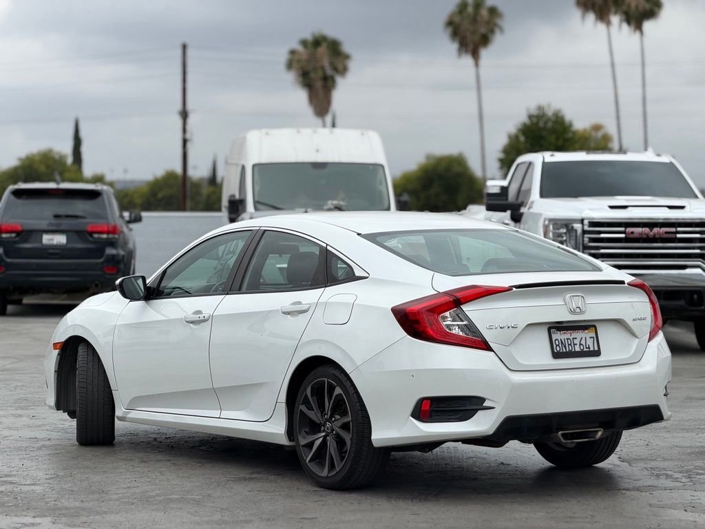 Used 2020 Honda Civic Sport with VIN 2HGFC2F89LH517194 for sale in Claremont, CA