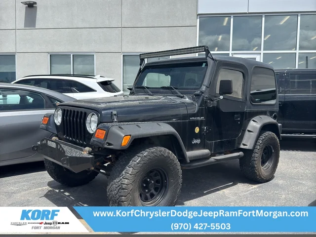 2001 Jeep Wrangler SE