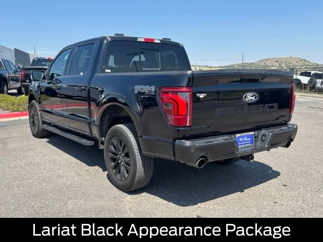 Certified Used 2025 Agate Black Metallic Ford Lariat image 3