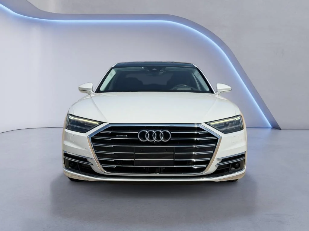 Used 2019 Glacier White Metallic Audi L 55 (Tiptronic) (No Longer Available Fo image 9