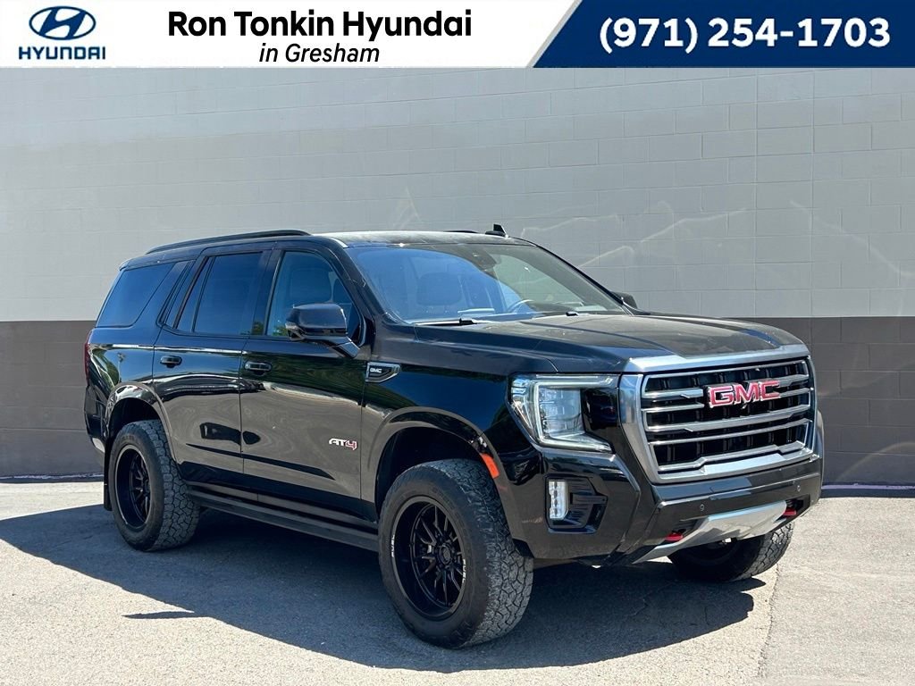 Used 2023 Black GMC AT4 image 1