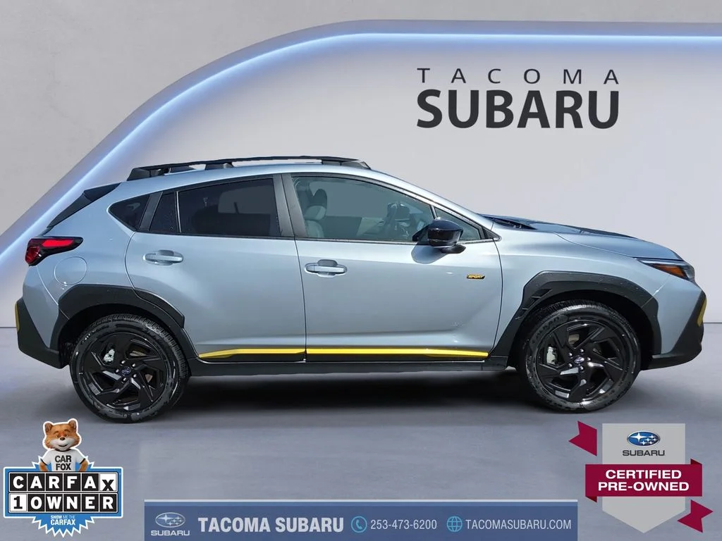 Certified Used 2025 Silver Subaru Sport image 6