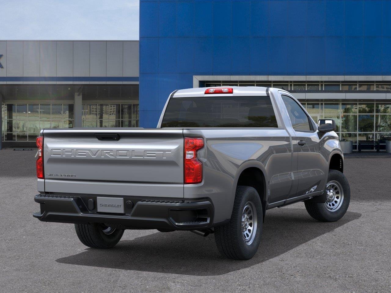 New 2026 Sterling Gray Metallic Chevrolet WT image 4