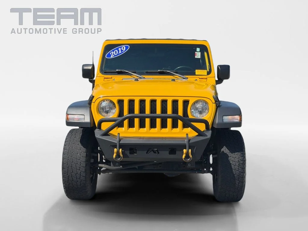 Used 2019 Yellow Jeep Unlimited Sport S image 2