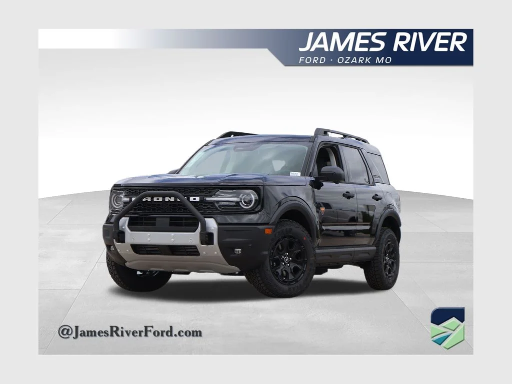 New 2026 Shadow Black Ford Badlands® image 1