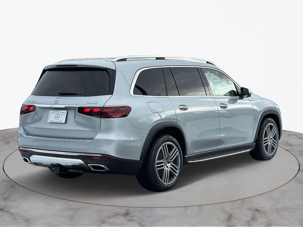 Certified Used 2025 Cirrus Silver Metallic Mercedes-Benz GLS 450 image 4
