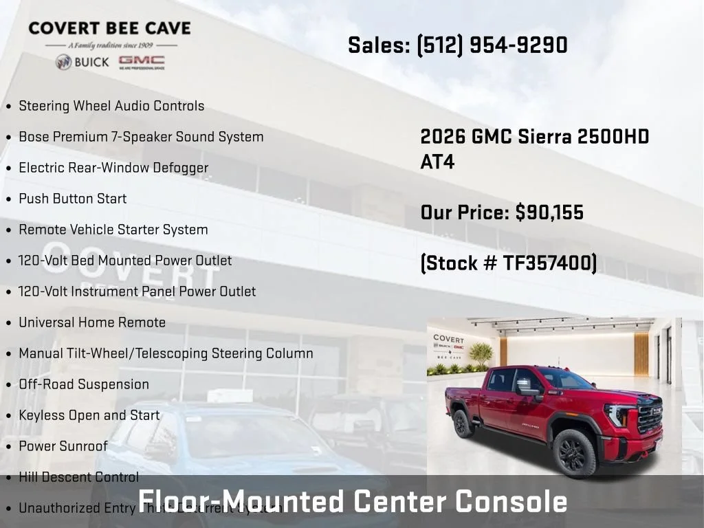 New 2026 Volcanic Red Tintcoat GMC AT4 image 36