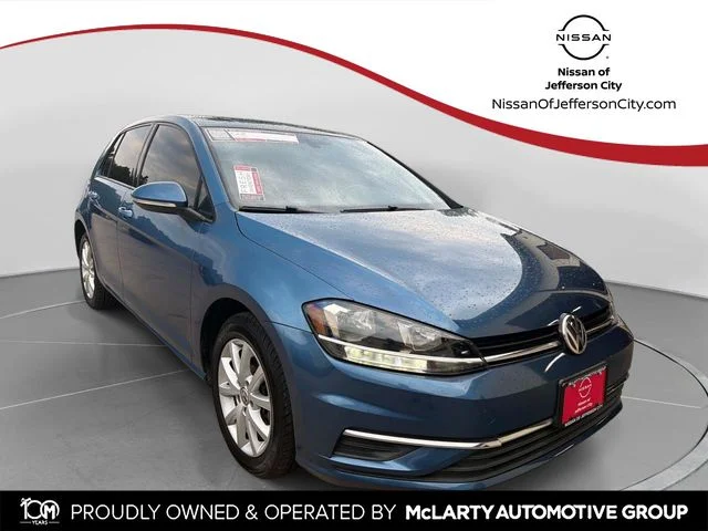 Used 2021 Blue Volkswagen 1.4T TSI image 1