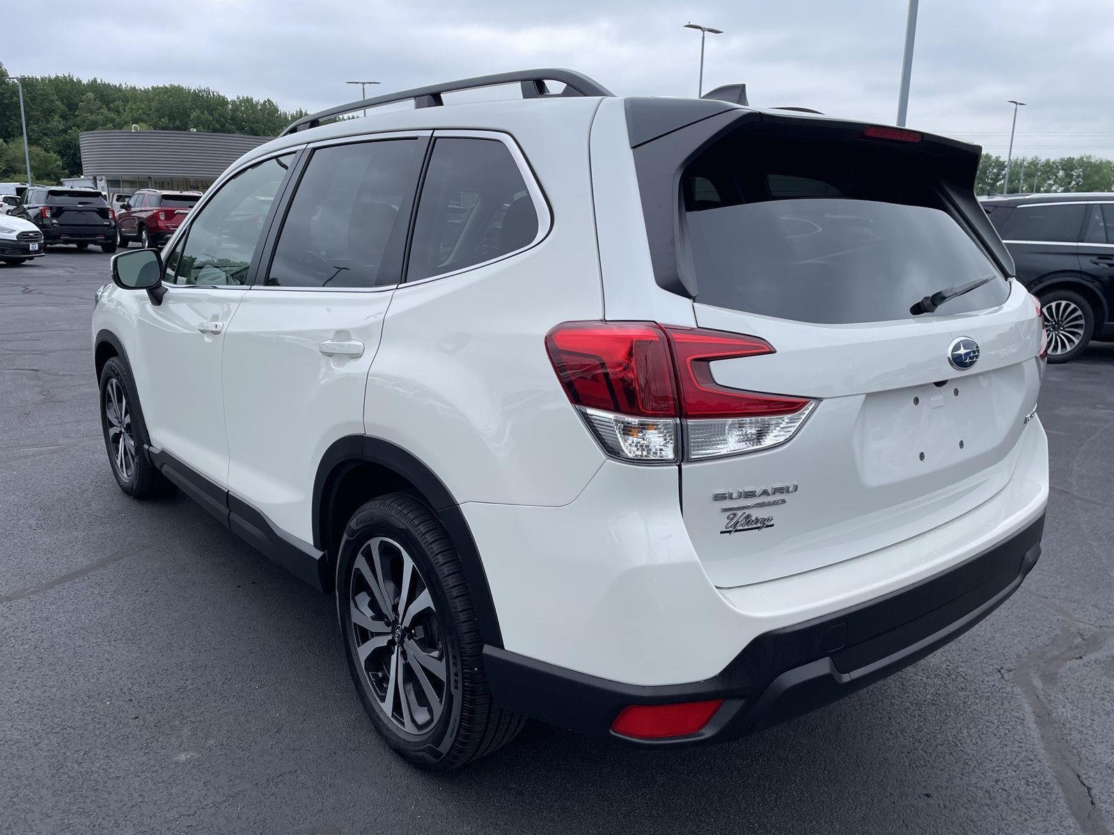 Used 2024 Crystal White Pearl Subaru Limited image 3