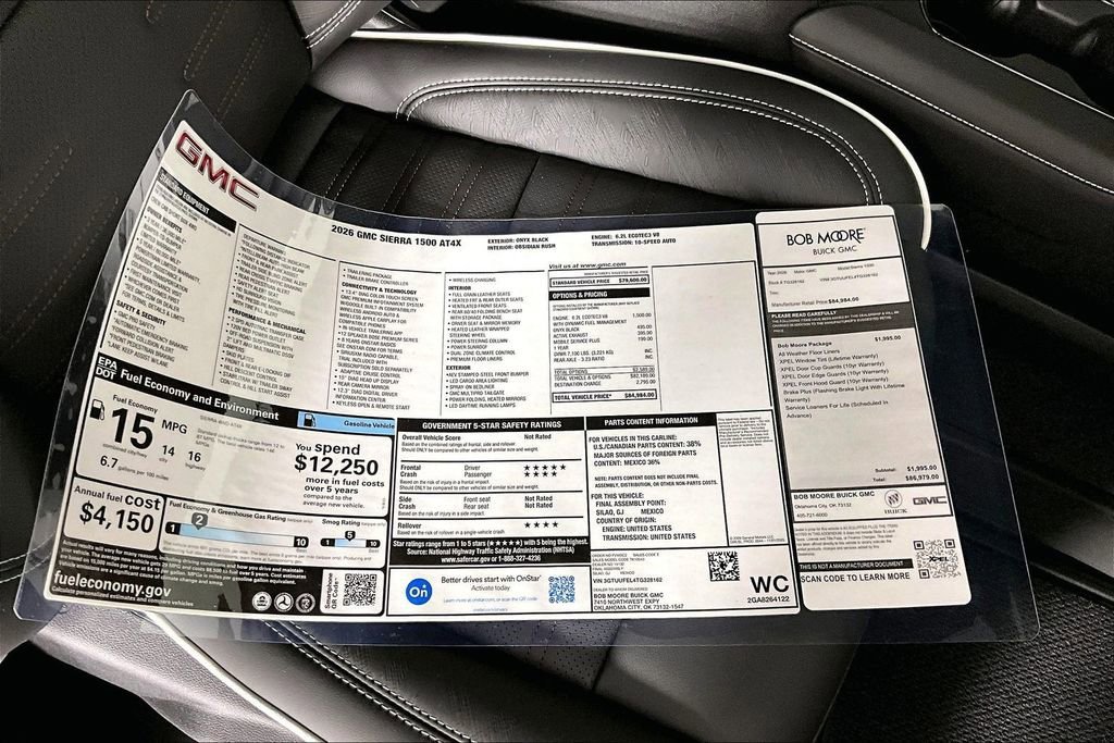 2026 GMC Sierra 1500 AT4X - Photo 14