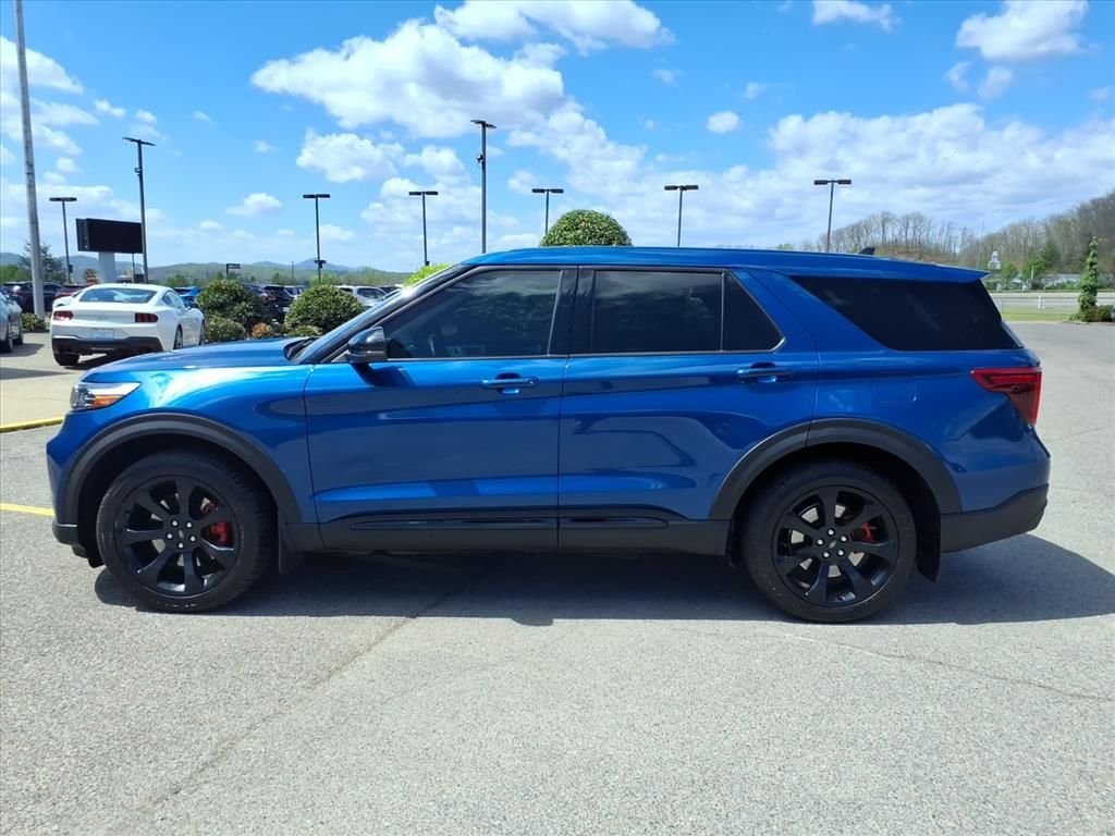 Used 2022 Blue Metallic Ford ST image 2