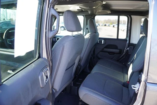 Certified Used 2025 Gray Jeep Sahara 4xe image 17