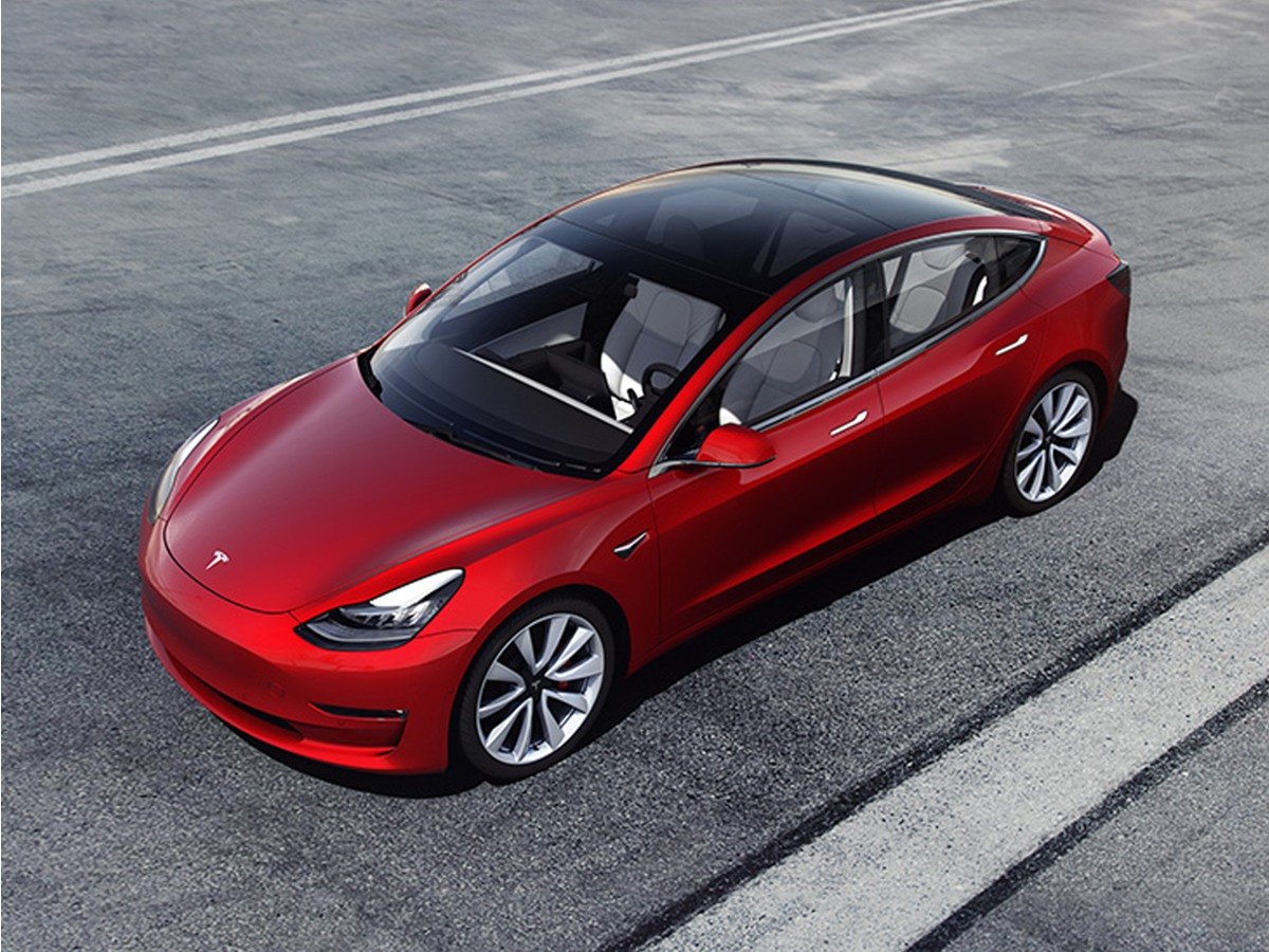 Used 2023 Blue Tesla Performance image 1