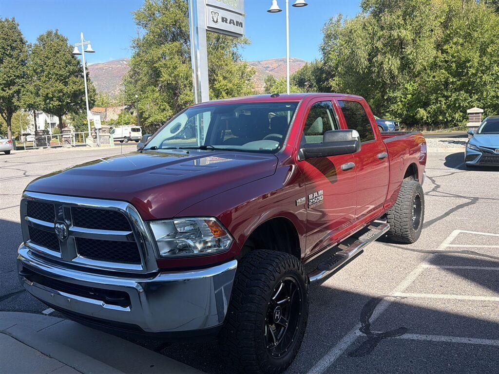 Used 2015 Deep Cherry Red Crystal Pearlcoat Ram Tradesman image 1
