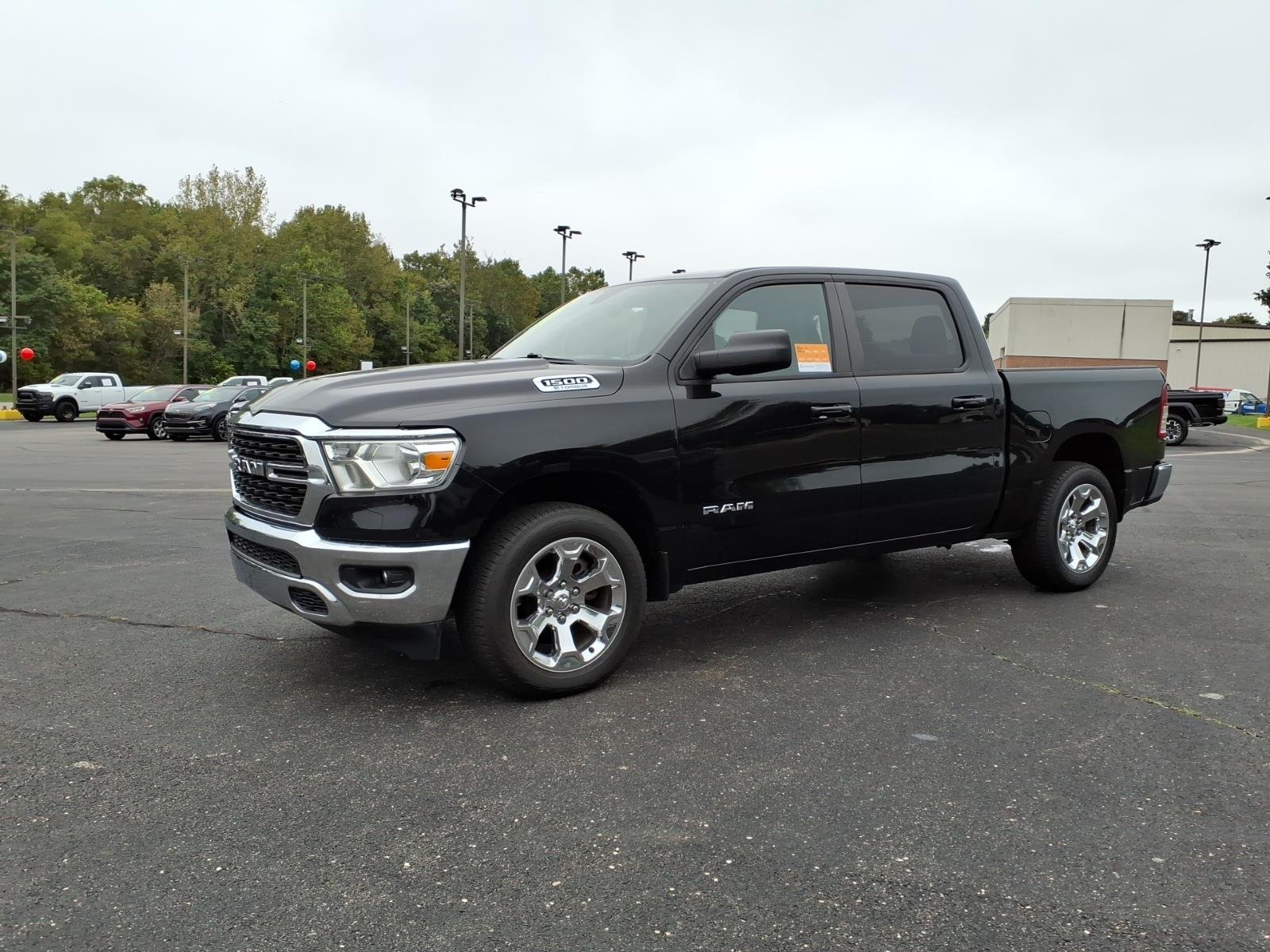 Certified Used 2022 Diamond Black Crystal Pearl Coat Ram Big Horn image 3