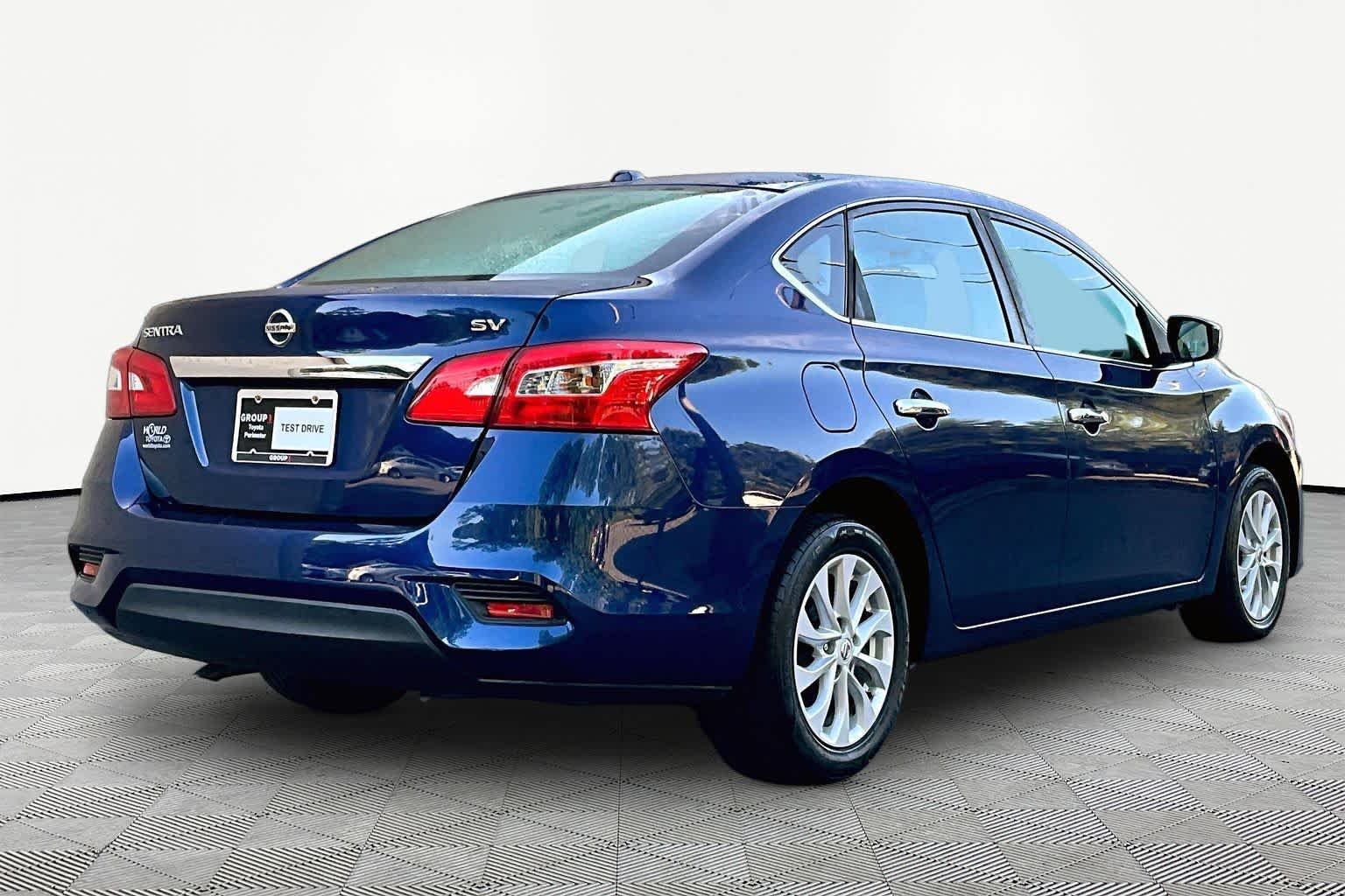 Used 2019 Deep Blue Pearl Nissan SV image 13