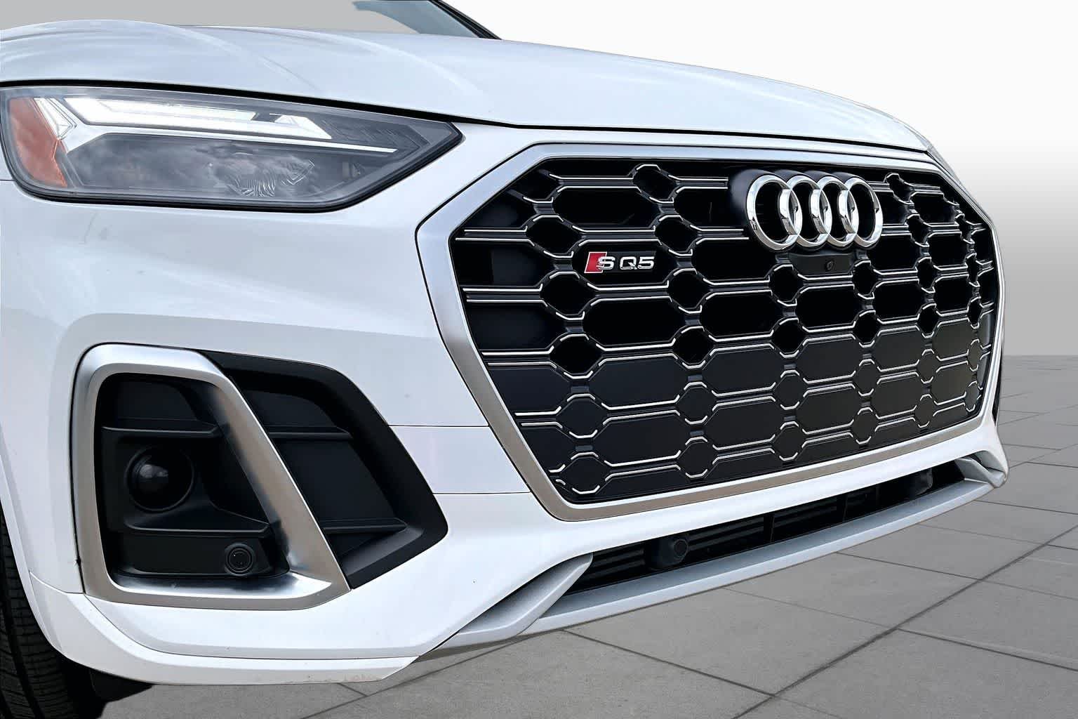 Used 2021 Glacier White Metallic Audi Premium Plus image 28