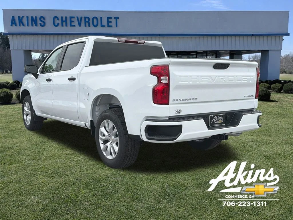 New 2026 Summit White Chevrolet Custom image 2