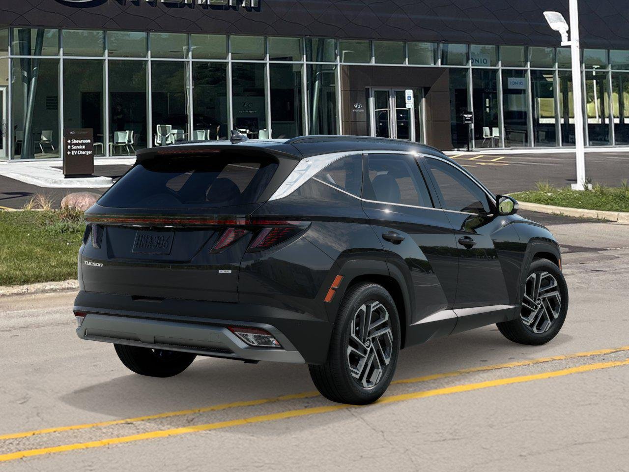 New 2026 Phantom Black Hyundai Limited AWD image 4