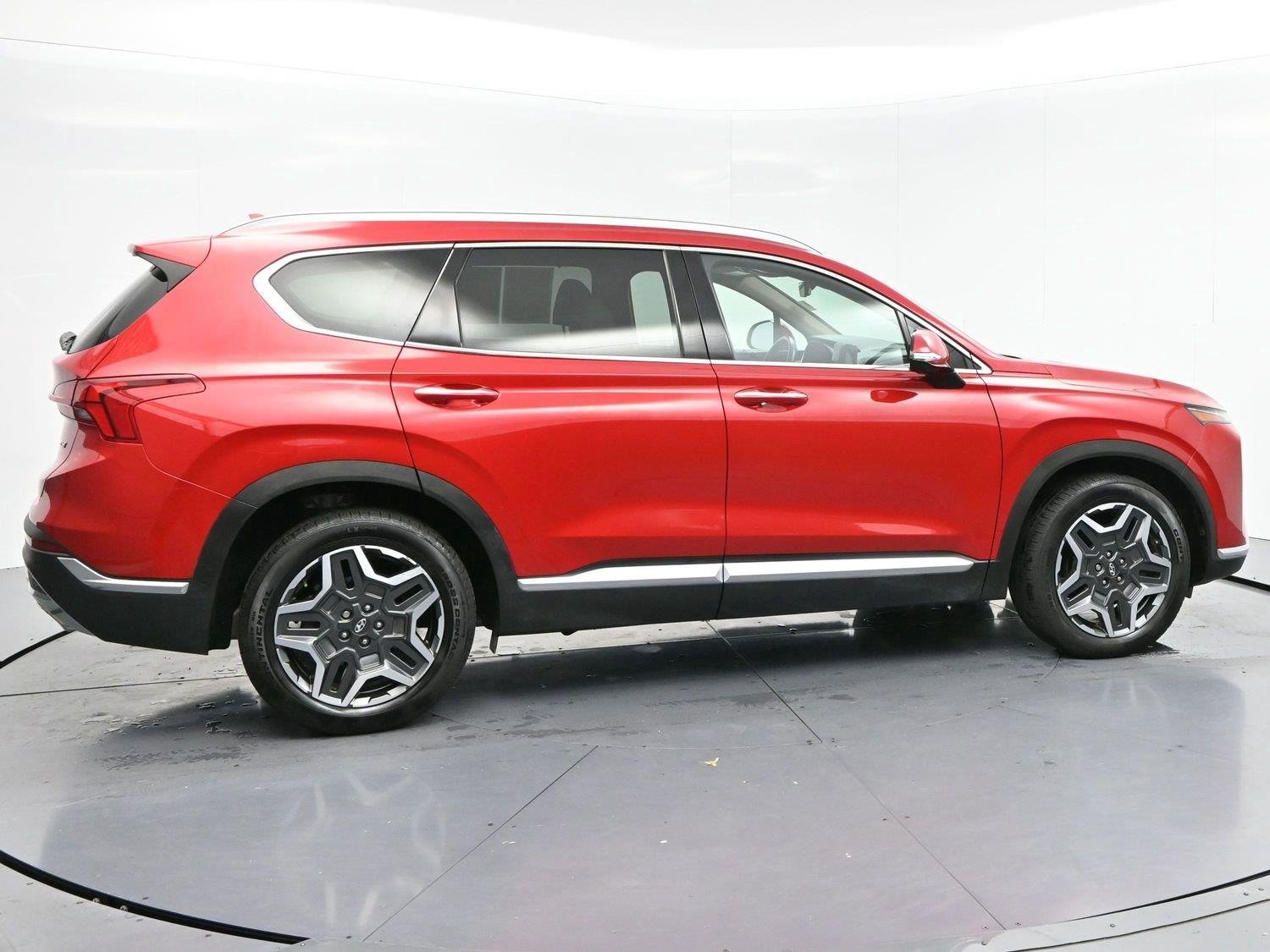 Used 2021 Calypso Red Hyundai Limited image 8