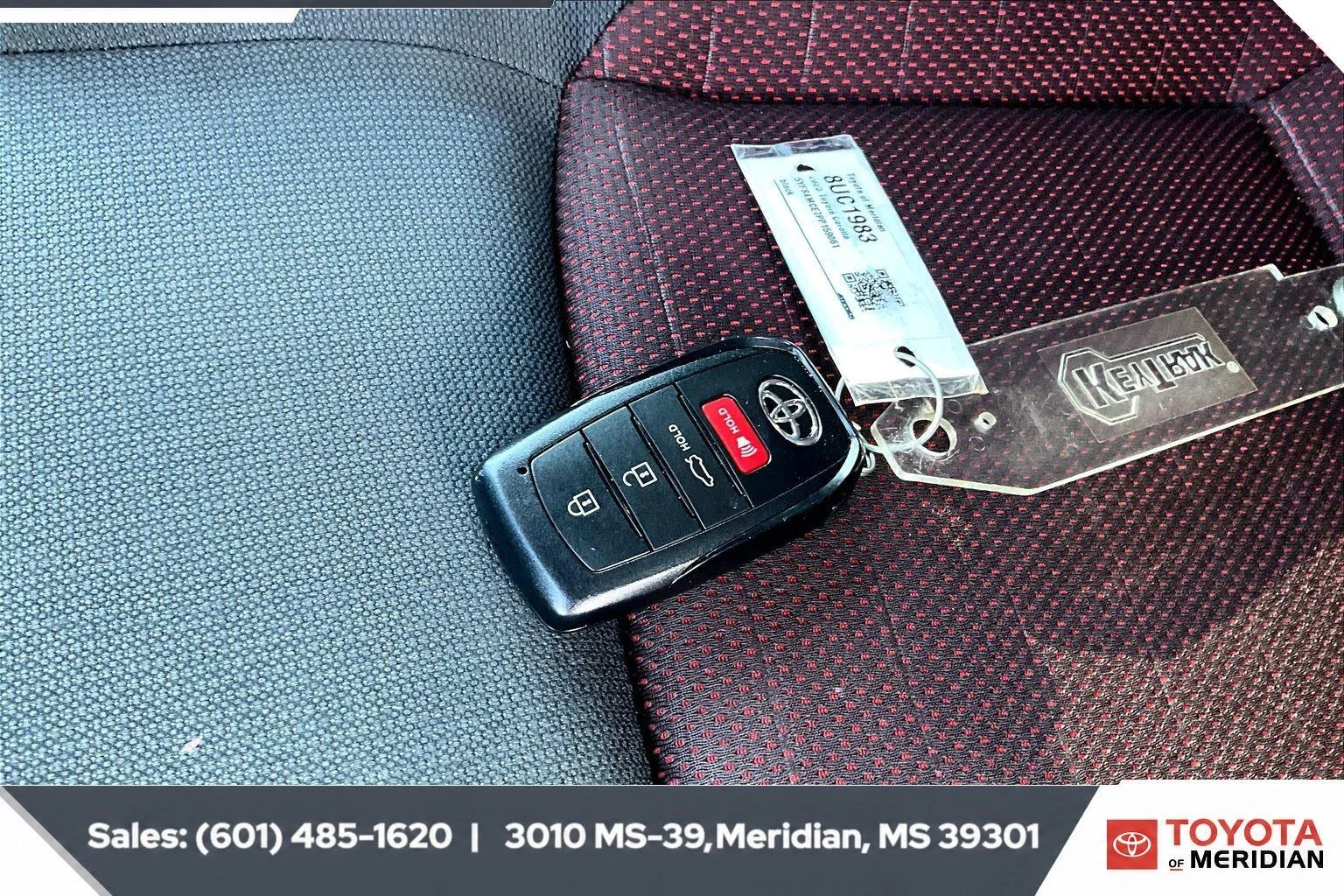Used 2023 Midnight Black Metallic Toyota SE image 9