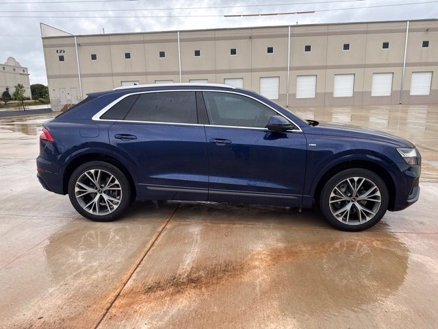 Used 2021 Blue Audi 55 Premium Plus image 4