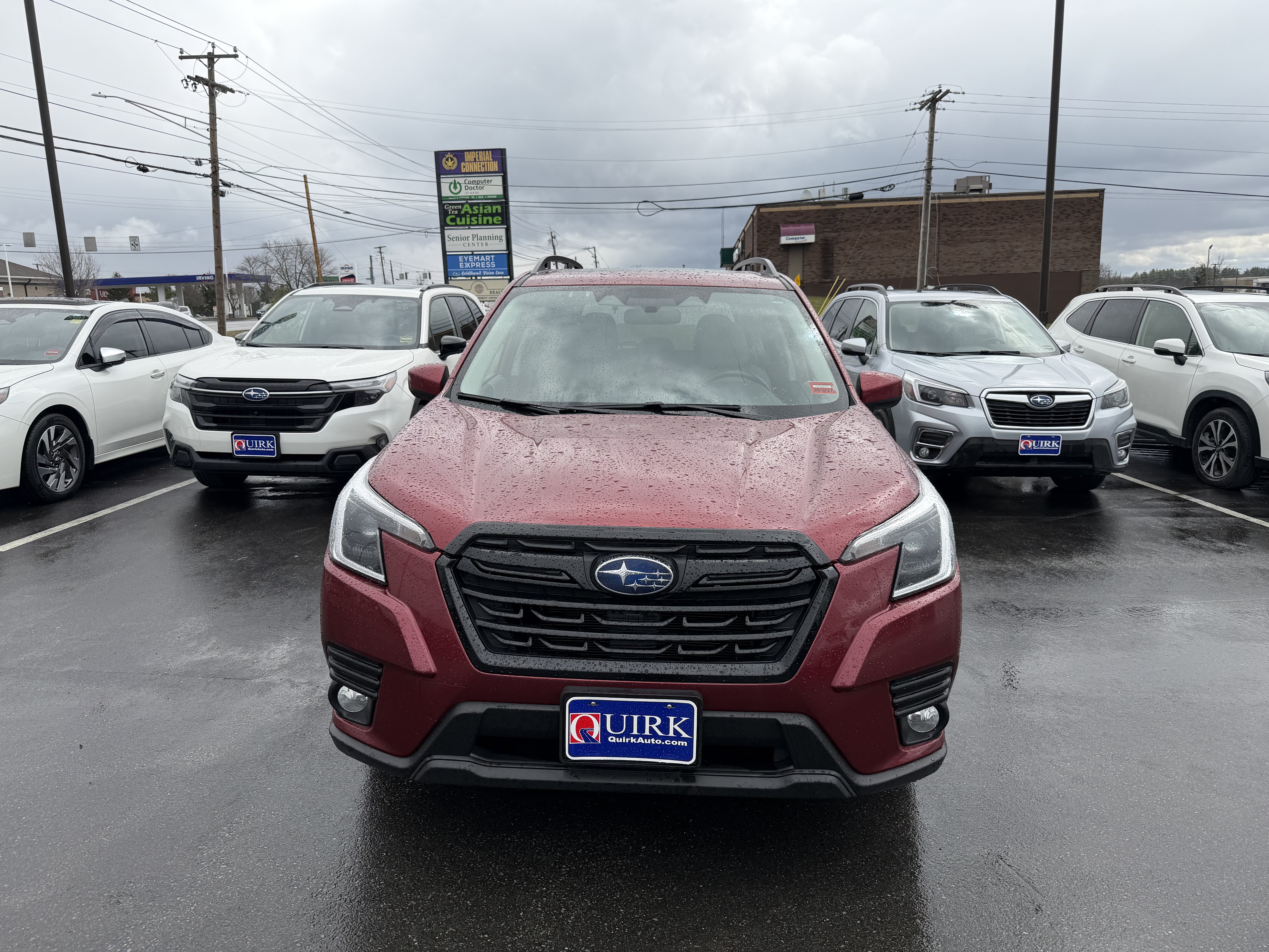 Used 2023 Crimson Red Pearl Subaru Premium image 8
