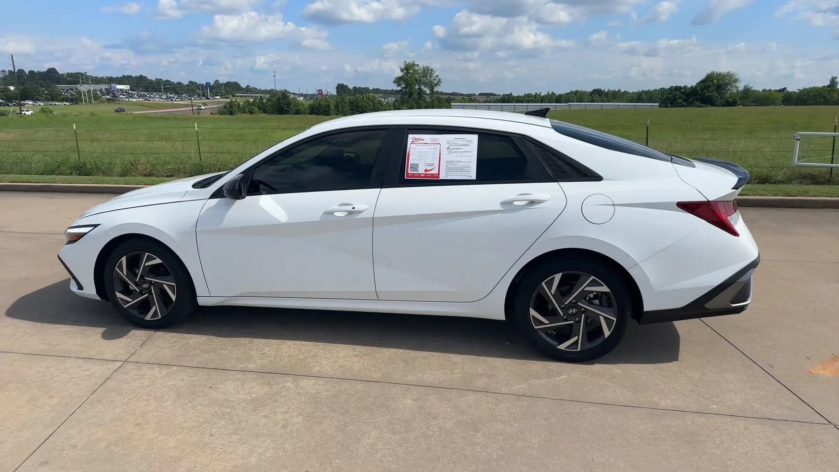 Used 2025 Serenity White Hyundai SEL Sport image 6