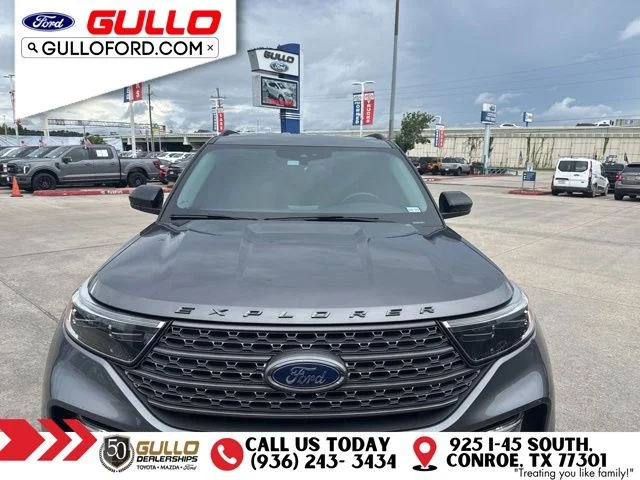 Used 2023 Carbonized Gray Metallic Ford XLT image 3
