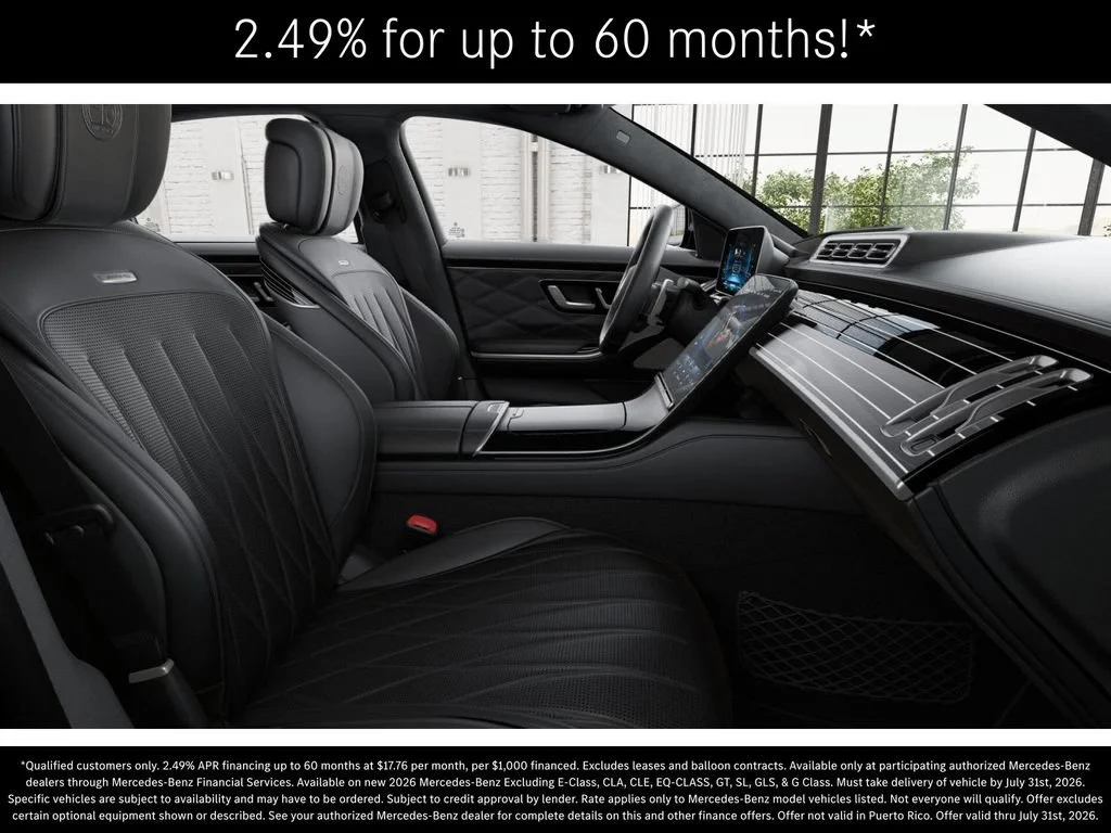 New 2026 Obsidian Black Metallic Mercedes-Benz AMG® S 63 E 4MATIC Sedan image 46