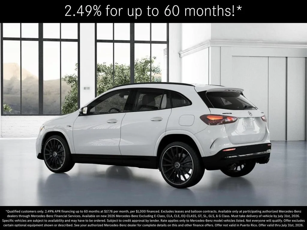 New 2026 Polar White Mercedes-Benz AMG® GLA 35 4MATIC SUV image 72